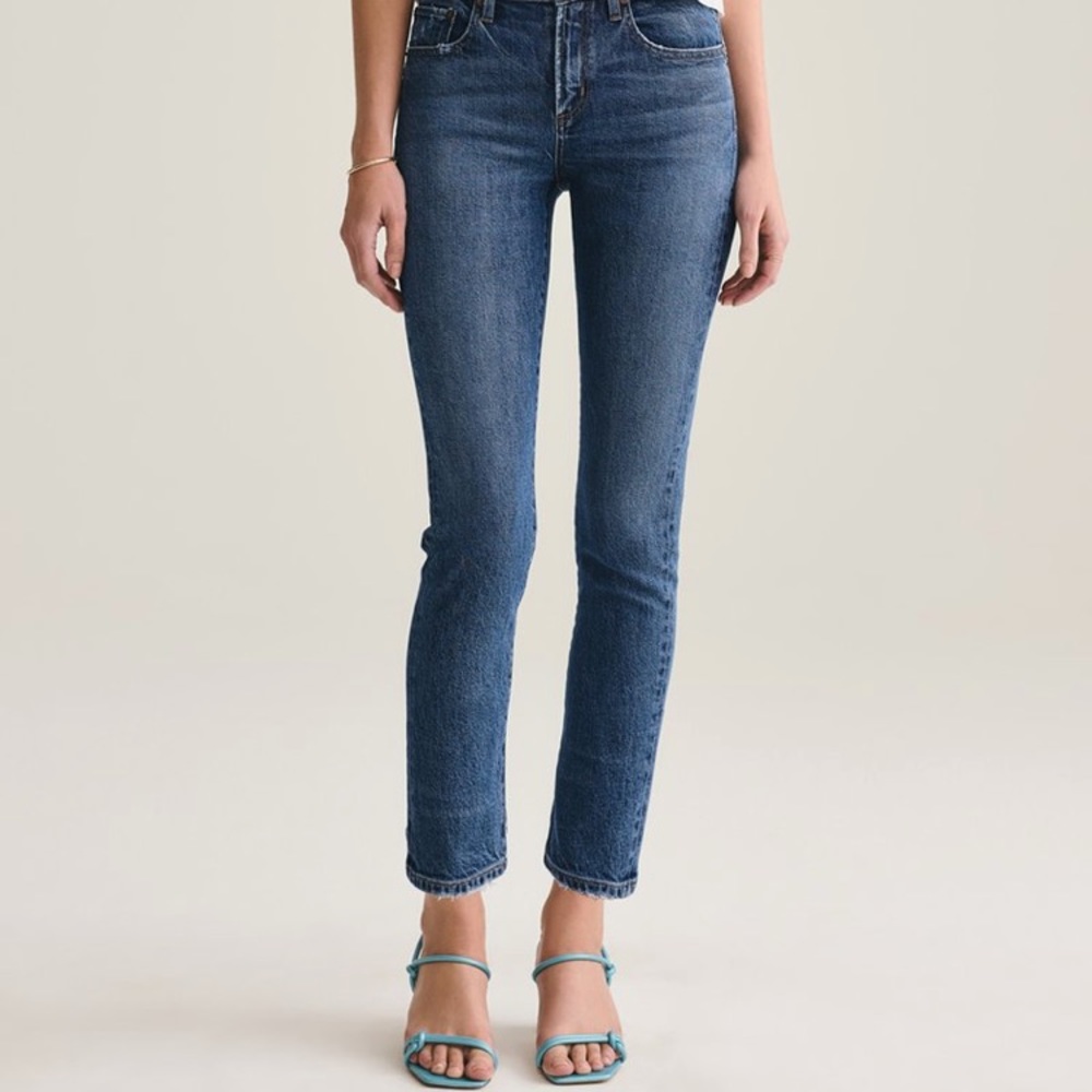 Agolde Toni Mid Rise Straight Jeans